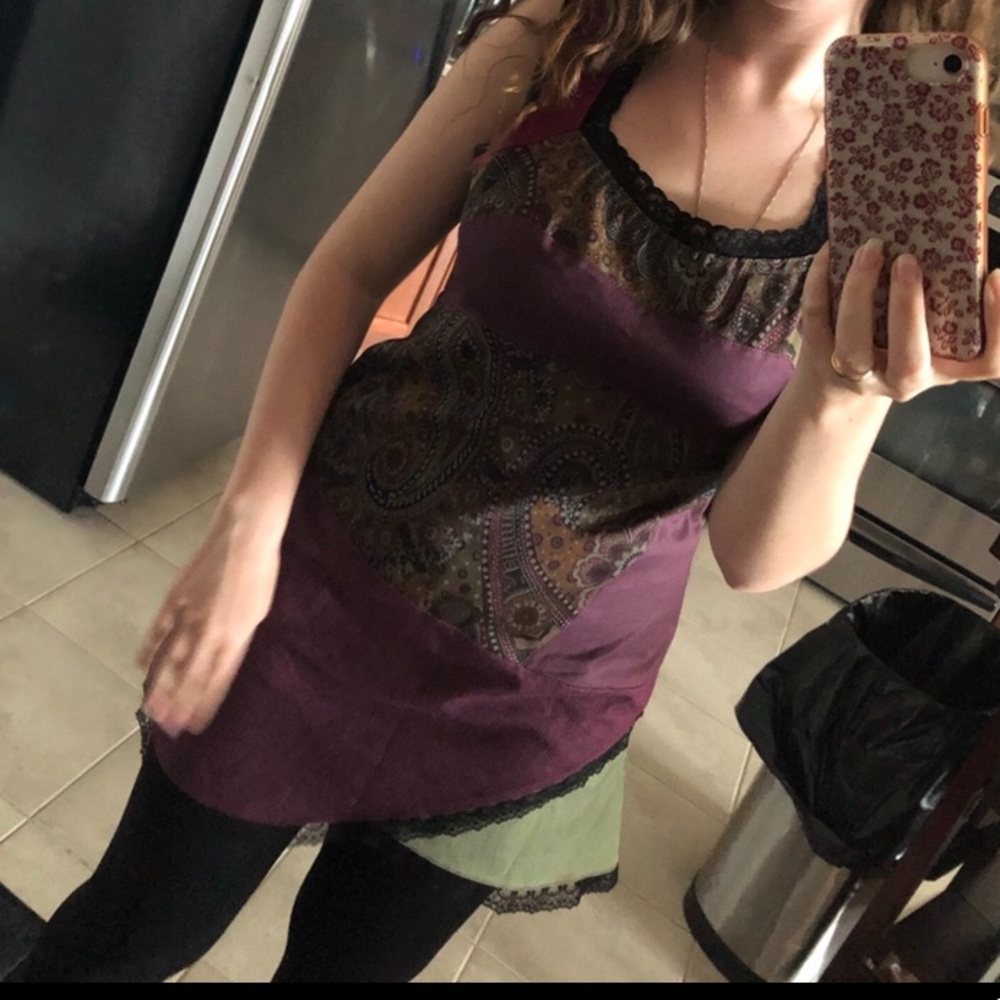 Paisley Pattern Dress